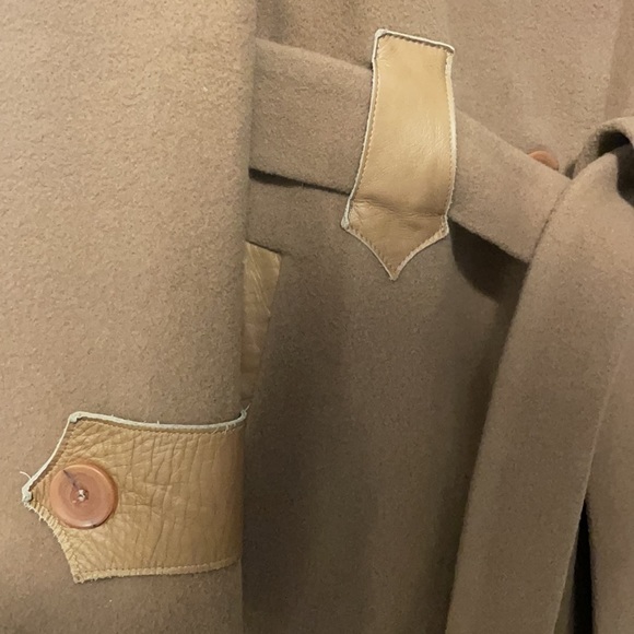 Mackage Brown Wool Coat - Picture 4 of 6